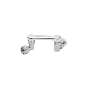 Extensie rotativa pentru robinet Zilan, cu aerator, 135mm lungime, 24mm latime, 40mm inaltime, ZTS8324 - Img 1