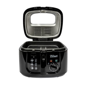 Friteuza Zilan 1800W, capacitate ulei 2.5l, 6 programe, negru, 24x31x23 cm, ZLN2317