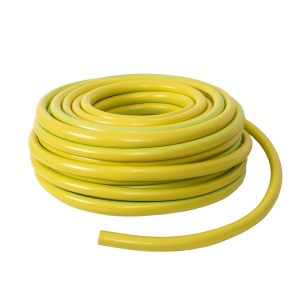 Furtun gradina Zilan, 1", lungime 50 m, flexibil, rezistent la UV si frig, 3 straturi, 20 bar, galben, EXT6053 - Img 1