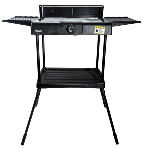 Gratar electric Zilan cu picior, 2400W, suprafata neteda 280x440 mm, inaltime reglabila, usor de curatat, transportabil, ZLN3789