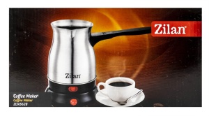 Ibric electric Zilan, 800W, capacitate 500ml, conector rotativ 360, indicatoare luminoase, inox, 24x12x15 cm, ZLN3628 - Img 3