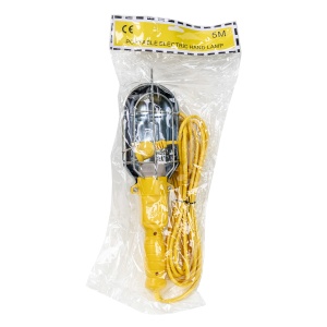 Lampa de lucru Zilan, portabila, 100 W, 5 m, galben, 10x9 cm, ZLN1120 - Img 2