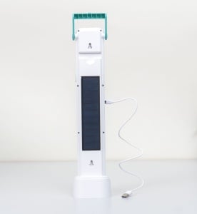 Lampa led Zilan cu 6 moduri de intensitate, incarcare solara plus USB, 200W, IP44, 7x3.5x42 cm, ZTS8228 - Img 4