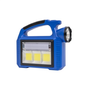 Lanterna de mana Z-TOOLS cu incarcare solara si USB, 3 moduri de intensitate, dimensiuni 20x5.5x17.5 cm, ZTS8980 - Img 3