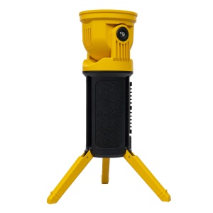 Lanterna proiector Zilan, 5 moduri de iluminat, 3 tipuri lumini fata, 2 tipuri lumini spate, suport trepied, maner detasabil, inaltime 39cm, diametru 12.5cm, ZTS8198 - Img 3
