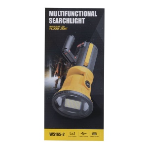 Lanterna proiector Zilan, 5 moduri de iluminat, suport trepied, incarcare USB, 42.5cm inaltime cu trepied, 35x15x15 cm, ZTS8201 - Img 4