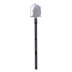 Lopata telescopica multifunctionala Zilan pentru camping/gradina, lungime 74cm, latime 12.5cm, greutate 3kg ZTS5690 - Img 3