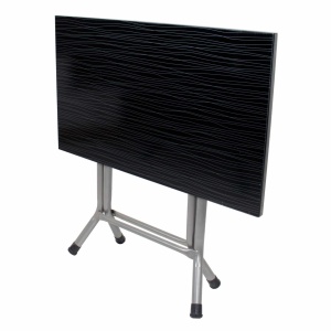 Masa plianta Z-tools, 40x70x57 cm, MDF, metal, negru, ZTS5444 - Img 2