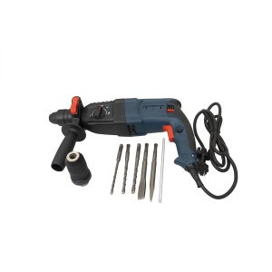 Masina de gaurit electrica Z-TOOLS, putere 800W, alimentare la retea, percutie, pentru lemn, beton, zidarie, otel, 30x10x10 cm, ZTS8343 - Img 1