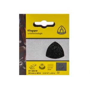 Perie sarma Klingspor, 65mm, compatibila cu polizor unghiular, otel, EXT358372 - Img 2
