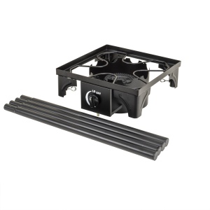 Pirostrie Zilan cu 1 arzator x 3 focuri, alimentare gaz GPL, 39x39x74 cm, ZTS8495 - Img 5