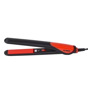 Placa de indreptat par Zilan, invelis ceramic, putere 25W, temperatură maximă 230C, lungime 85mm, rosu/negru, ZLN8991 - Img 2