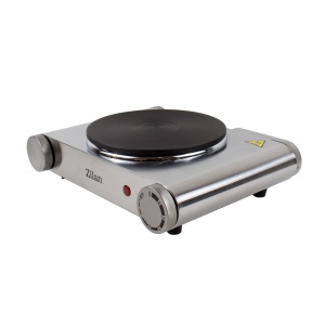 Plita electrica Zilan, 1 arzator, putere 1500W, termostat reglabil, inox, dimensiuni 300x220x90 mm, ZLN0535 - Img 2