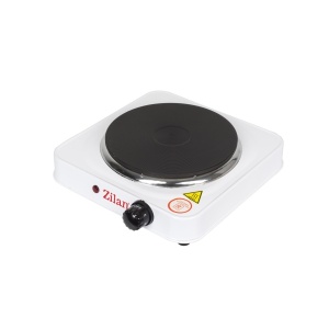 Plita electrica Zilan cu un arzator, termostat reglabil 1500W, 26x26x9 cm, ZLN2173 - Img 2