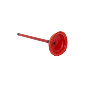 Pompa de desfundat chiuveta Zilan, cu maner plastic rosu, ventuza cauciuc 16cm, inaltime 48cm, DSY3934 - Img 4
