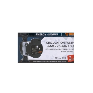 Pompa recirculare centrala IBO, alimentare electrica 220-240V, grad de protectie Ip44, dimensiuni 29x14x12 cm, 5kg, EXT10756 - Img 5
