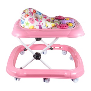 Premergator Zilan cu scaun reglabil, 10 roti pivotante, 64x58x74 cm, greutate 3 kg, ZLN1077_5 - Img 2