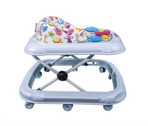 Premergator Zilan cu scaun reglabil, 10 roti pivotante, greutate maxima 12 Kg, 64x58x74 cm, ZLN1077_11 - Img 2