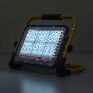Proiector LED portabil Z-TOOLS, 200W, 30cm x 6cm x 25cm, 2 moduri de iluminat, USB, ZTS8223 - Img 4