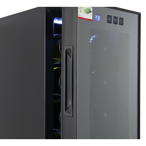 Racitor vinuri Zilan, capacitate 33L, energie A, silentios, reglare temperatura 12-18°C, dimensiuni 255x510x610 mm, ZLN4681 - Img 6