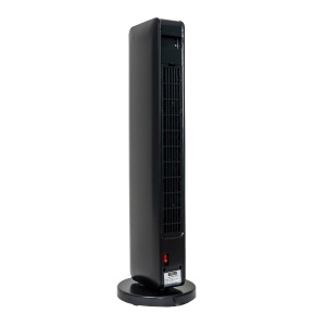 Radiator electric Zilan, 2200W, design turn, pentru incaperi pana la 25 m², negru, 74x21x21 cm, ZLN2076 - Img 3