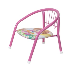 Scaun Zilan, pentru baieti si fete, 35x34x35 cm, metal, roz, asamblat, greutate maxima 25 Kg, 1717_roz - Img 2