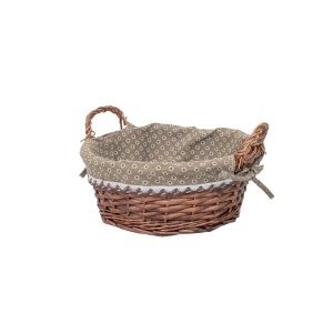 Set 3 cosuri de rachita Zilan, rotunde, maro inchis, diametru 31cm, 25.5cm, 18cm, inaltime 18cm, 14.5cm, 14cm, ZTS8427 - Img 4