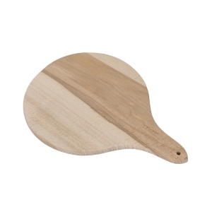 Set 3 piese lemn Zilan, tocator 39x27 cm, paleta 30x5.5 cm, facalet 31 cm, fag, EXT6088 - Img 2
