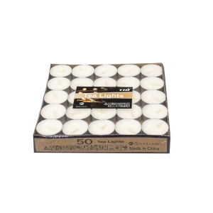 Set 50 lumanari decorative Z-TOOLS, 14gr, ardere 4h, alb, ZTS8029 - Img 2