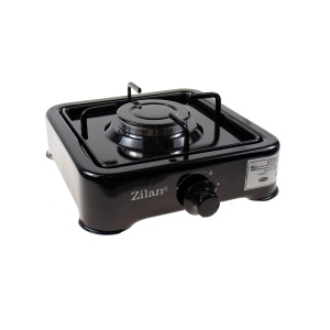 Set pentru gătit cu aragaz cu un singur arzator, dimensiunile de 27×27 cm. Ceas pentru butelie, 2 metri furtun pentru gaz, 3 coliere pentru furtun, aprinzător ZLN 0018B_N - Img 6