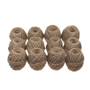 Sfoara iuta Z-tools, 300 g, natur, rasucita, latime 12 cm, lungime 12 cm, cod 4398 - Img 2