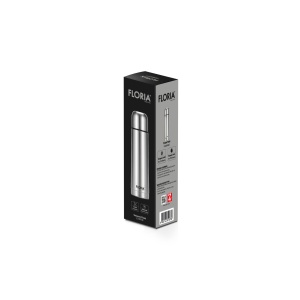 Termos Zilan din inox cu capac functie pahar, 1L, 31.5cm inaltime, 32x10x10 cm, ZLN0736 - Img 2