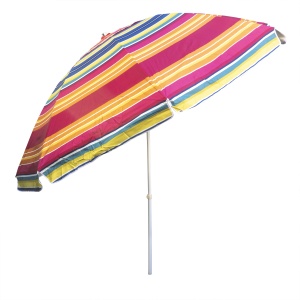 Umbrela protectie solara Z-TOOLS, structura metalica, inclinabila, diametru 3m, inaltime 2.6m, suport otel 2.7cm, UV, ZTS8491