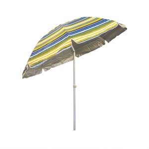 Umbrela protectie solara Zilan, diametru 2m, structura metalica, inclinabila, suport ajustabil din otel, inaltime 2.1m, ZTS8486_1 - Img 2