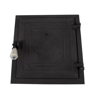 Usa soba Zilan, fara cenusar, fonta, negru, 270x255 mm, ZLN8891 - Img 1