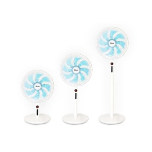 Ventilator cu picior Zilan, 3 in 1, 9 trepte de viteza, putere 60W, oscilatie 90°, inaltime reglabila max 130 cm, diametru gratar 40 cm, temporizator 1-10 ore, telecomanda inclusa, ZLN3765 - Img 6