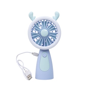 Ventilator de mana Zilan, alimentare USB, 3 viteze, 19.5x9.5x5 cm, ZTS8242