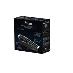 Aparat de tuns trimmer Zilan, 5 in 1, lama detasabila, afisaj LED, 700mAh, utilizare cu cablu si fara, grile 3mm, 6mm, 9mm, 12mm, ZLN8818 - Img 4