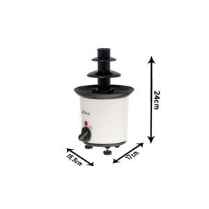 Aparat topit ciocolata Zilan, 30W, 80C, 15x15x24 cm, pachet cu lingurita + 10 betisoare, ZLN2144 - Img 4