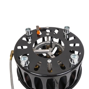 Arzator tip pirostrie Zilan, 7 arzatoare, 23.5 cm diametru, 13 cm inaltime, usor, fara intretinere, ZTS9080 - Img 3