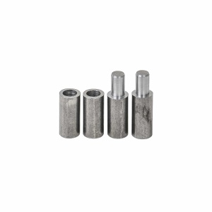 Balama sudura Zilan, set 4 buc, d 20mm, ascunsa, otel rezistent la corroziune, metalic argintiu, incastrat, 4017_4 - Img 3