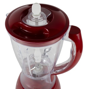 Blender Zilan, 300W, 1.5l, 3 viteze, cu spatula inclusa, rosu, 18x18x41 cm, ZLN3079 - Img 4