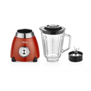 Blender Zilan RETRO 1.5L, 500W, otel inox, sticla, 38x20 cm, ZLN7057 - Img 7