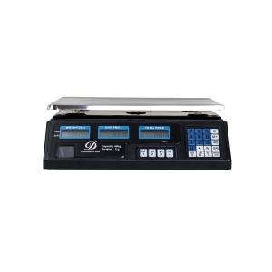 Cantar electronic Zilan 40 kg, platforma inox, acumulator 6v, afisaj LCD, 38x13x36 cm, EXT9922 - Img 2