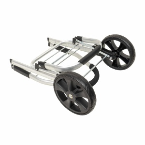 Carucior pentru cumparaturi Z-TOOLS, cadru metalic, maxim 25kg, sac 30x23x57cm, 33.5x27x103cm, ZTS9090 - Img 4