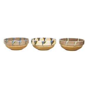 Castron din ceramica Zilan, rotund, diametru 16 cm, lucrat manual, 1465 - Img 2