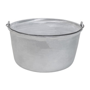 Ceaun aluminiu alimentar Zilan, capacitate 35L, fund drept, 60x60x30 cm, EXT8035_1