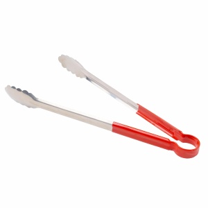 Cleste bucatarie Z-tools, inox, 30cm, rosu, DSY1122 - Img 1