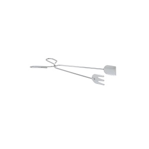 Cleste de inox Zilan pentru gratar, lungime 30cm, latime 10cm, inaltime 4cm, 4631