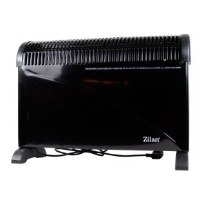 Convector electric Zilan 2000W, 3 trepte, termostat reglabil, negru, 53x33.5x10.5 cm, ZLN6843 - Img 1